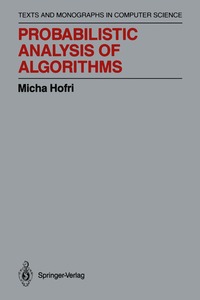 bokomslag Probabilistic Analysis of Algorithms