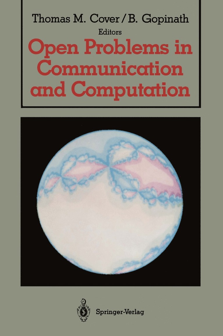 Thomas M. Cover, B. Gopinath - Open Problems in Communication and Computation, Häftad