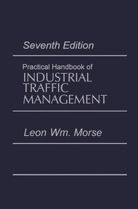 bokomslag Practical Handbook of Industrial Traffic Management