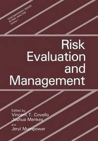 bokomslag Risk Evaluation and Management