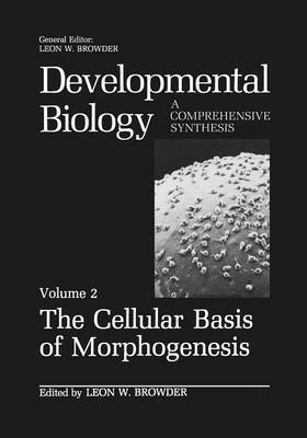 bokomslag The Cellular Basis of Morphogenesis