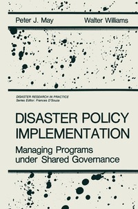 bokomslag Disaster Policy Implementation