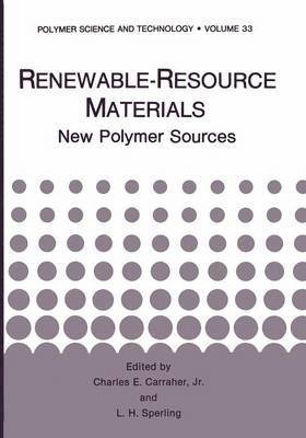 bokomslag Renewable-Resource Materials