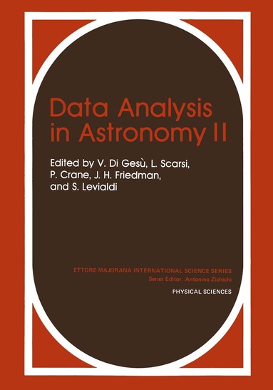 V. di Gesù, L. Scarsi - Data Analysis in Astronomy II, Häftad
