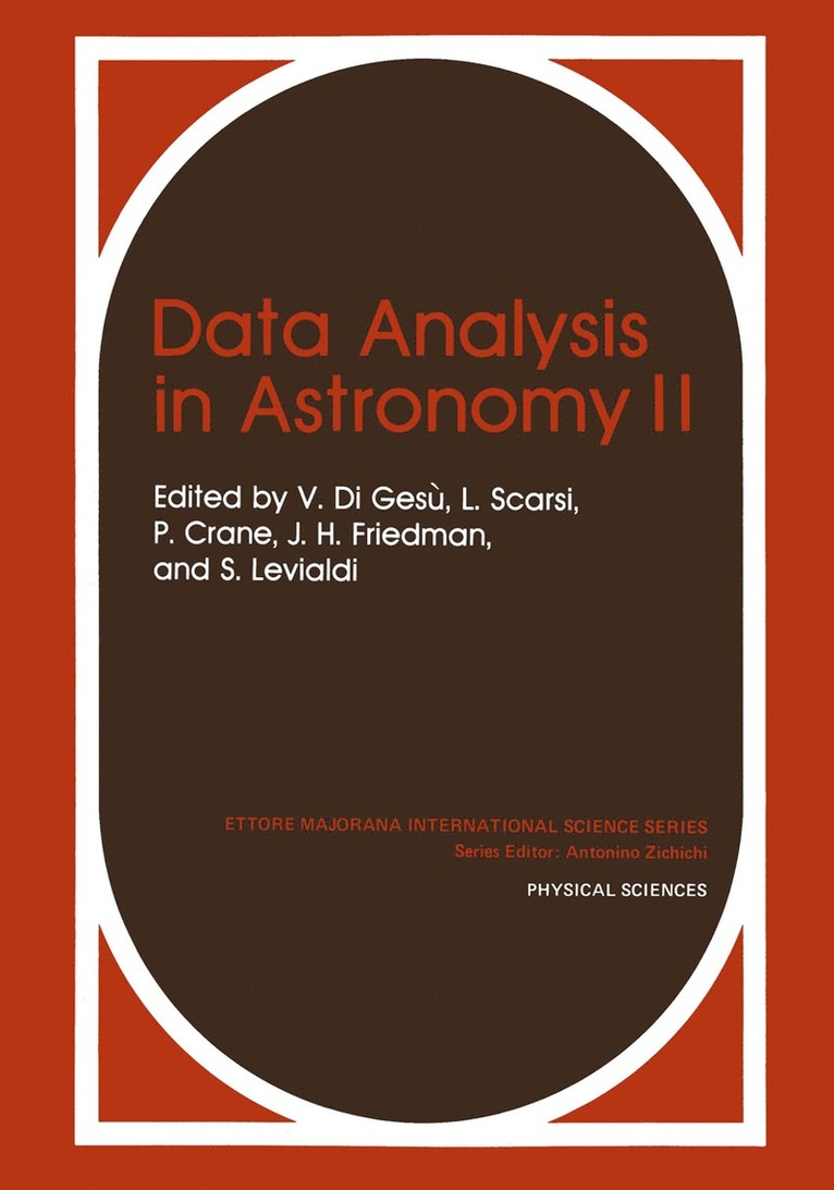V. di Gesù, L. Scarsi, V. Di Gesù - Data Analysis in Astronomy II, Häftad
