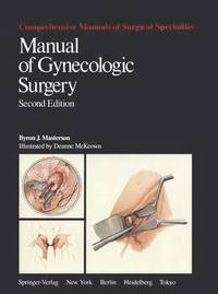 bokomslag Manual of Gynecologic Surgery