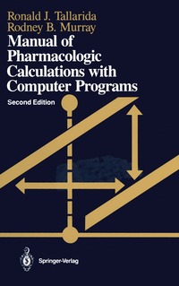 bokomslag Manual of Pharmacologic Calculations