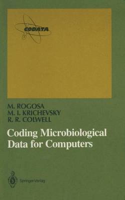 Coding Microbiological Data for Computers 1