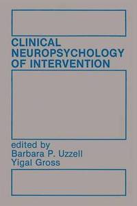 bokomslag Clinical Neuropsychology of Intervention