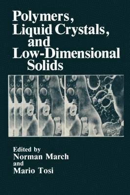 Norman H. March, Mario P. Tosi, Norman H. March, Mario P. Tosi - Polymers, Liquid Crystals, and Low-Dimensional Solids, Häftad