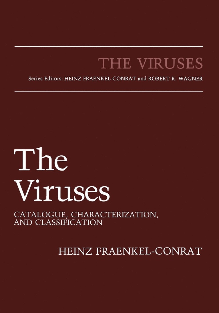 Heinz Fraenkel-Conrat - Viruses, Häftad