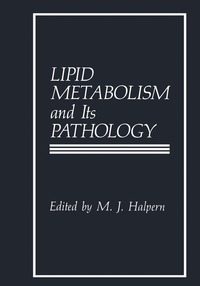 bokomslag Lipid Metabolism and Its Pathology