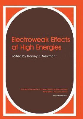 bokomslag Electroweak Effects at High Energies