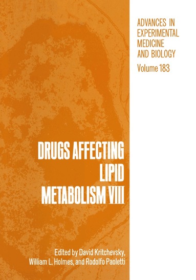David Kritchevsky - Drugs Affecting Lipid Metabolism VIII, Häftad