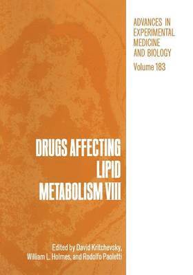 bokomslag Drugs Affecting Lipid Metabolism VIII
