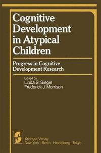 bokomslag Cognitive Development in Atypical Children