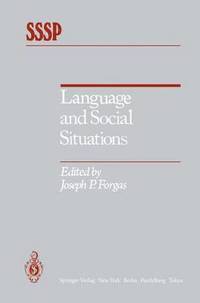 bokomslag Language and Social Situations