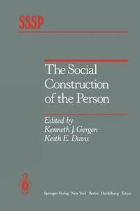 bokomslag The Social Construction of the Person