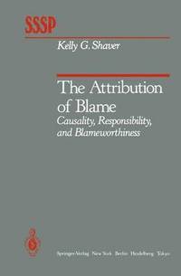 bokomslag The Attribution of Blame