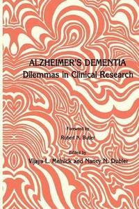 bokomslag Alzheimers Dementia