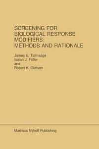 bokomslag Screening for Biological Response Modifiers: Methods and Rationale