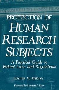 bokomslag Protection of Human Research Subjects