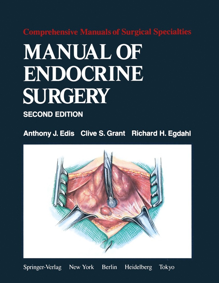 Manual of Endocrine Surgery 1