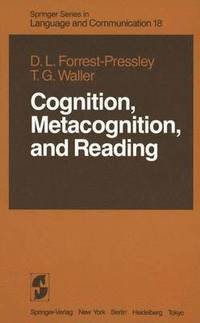 bokomslag Cognition, Metacognition, and Reading