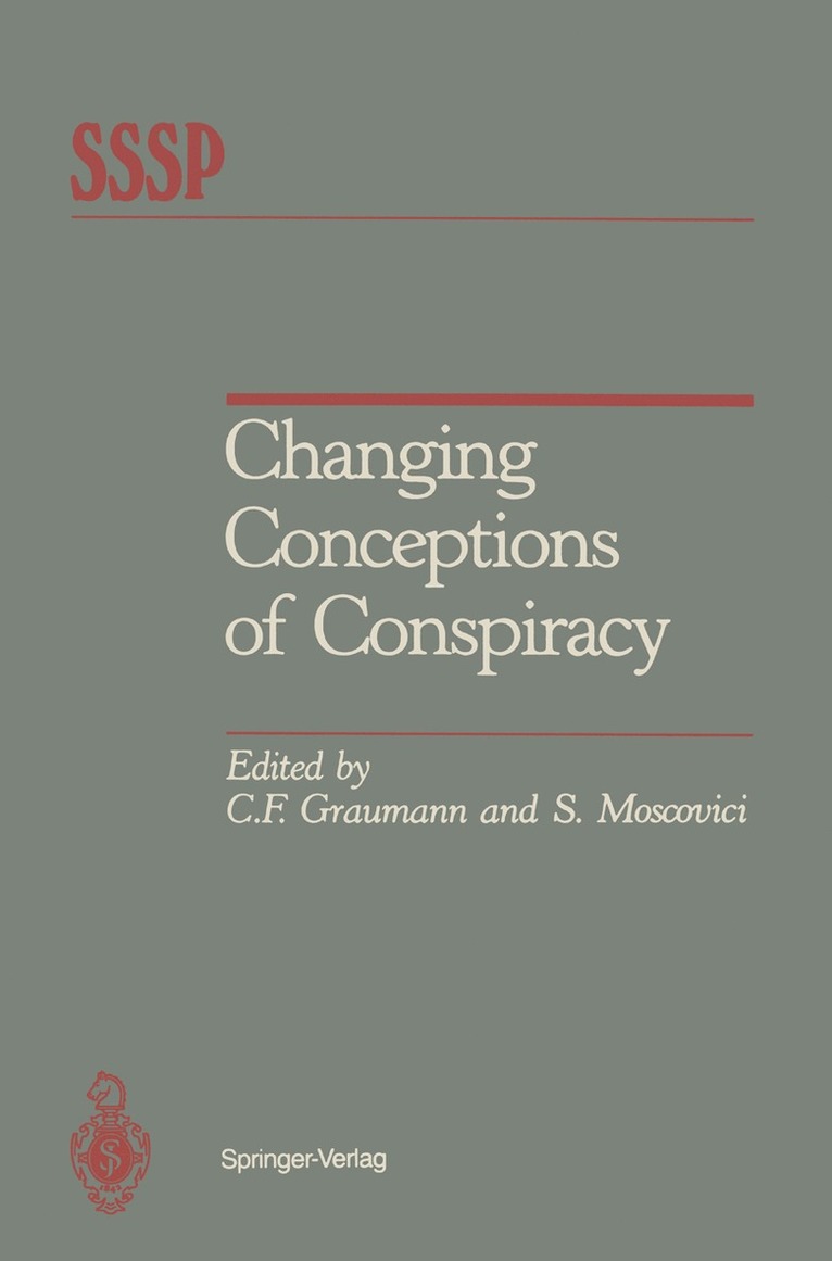 Changing Conceptions of Conspiracy 1