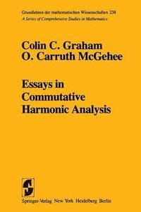 bokomslag Essays in Commutative Harmonic Analysis