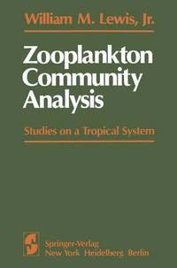 bokomslag Zooplankton Community Analysis