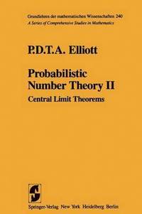 bokomslag Probabilistic Number Theory II