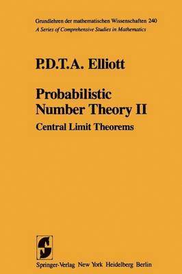 bokomslag Probabilistic Number Theory II