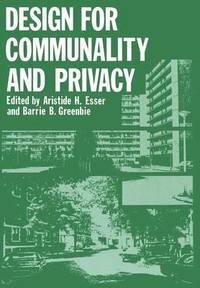 bokomslag Design for Communality and Privacy