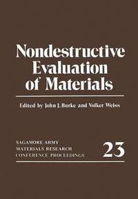 bokomslag Nondestructive Evaluation of Materials