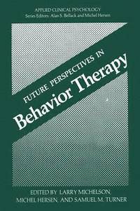 bokomslag Future Perspectives in Behavior Therapy