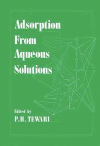 bokomslag Adsorption From Aqueous Solutions