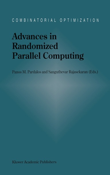 bokomslag Advances in Randomized Parallel Computing