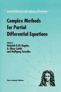 bokomslag Complex Methods for Partial Differential Equations