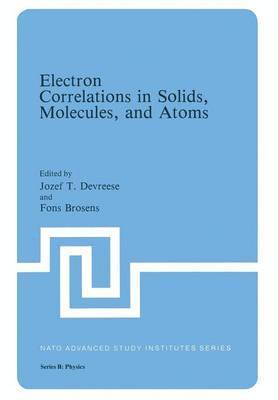 Electron Correlations in Solids, Molecules, and Atoms 1