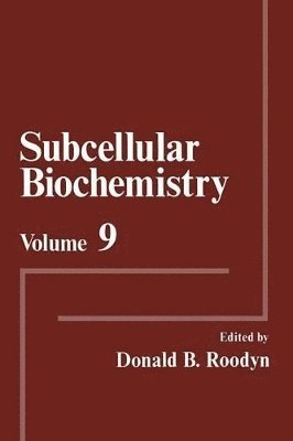 Subcellular Biochemistry 1