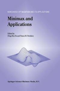 bokomslag Minimax and Applications