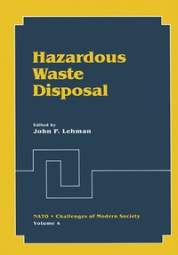 bokomslag Hazardous Waste Disposal