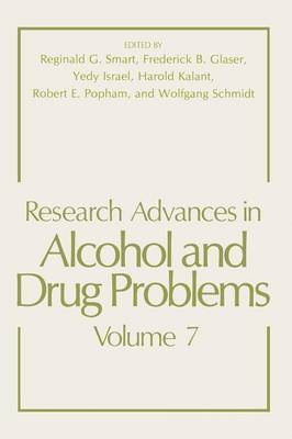 Research Advances in Alcohol and Drug Problems 1