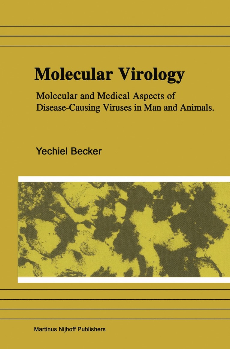 Yechiel Becker - Molecular Virology, Häftad