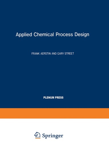 bokomslag Applied Chemical Process Design