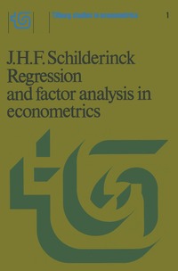 bokomslag Regression and factor analysis applied in econometrics