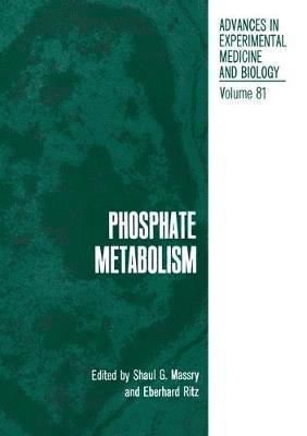 bokomslag Phosphate Metabolism