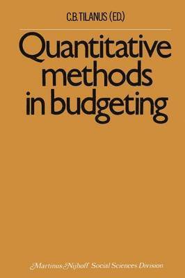 Quantitative methods in budgeting 1