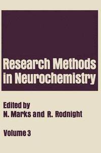 bokomslag Research Methods in Neurochemistry